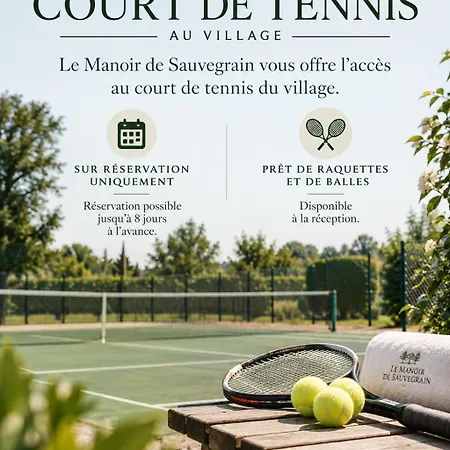 Hotel Logis Le Manoir De Sauvegrain 3*